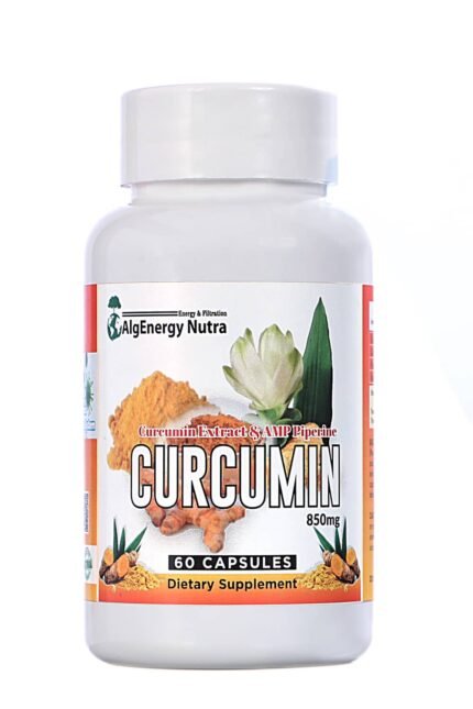Turmeric Extract Curcumin 95% with Black Pepper Anti inflammatory and Antioxidan Immunity Booster - 60 Capsules