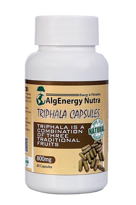Triphala Capsules for Natural Digestive support 800 mg - 60 Capsules
