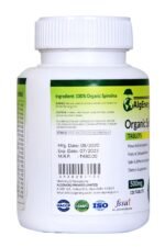 Spirulina and Moringa Extract Capsules Superfood- Natural Greens Multivitamin