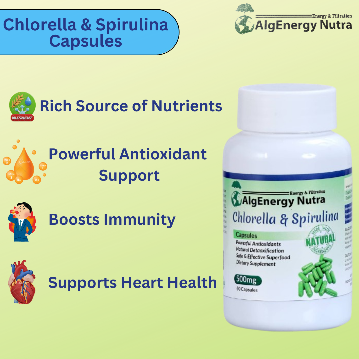 Chlorella & Spirulina