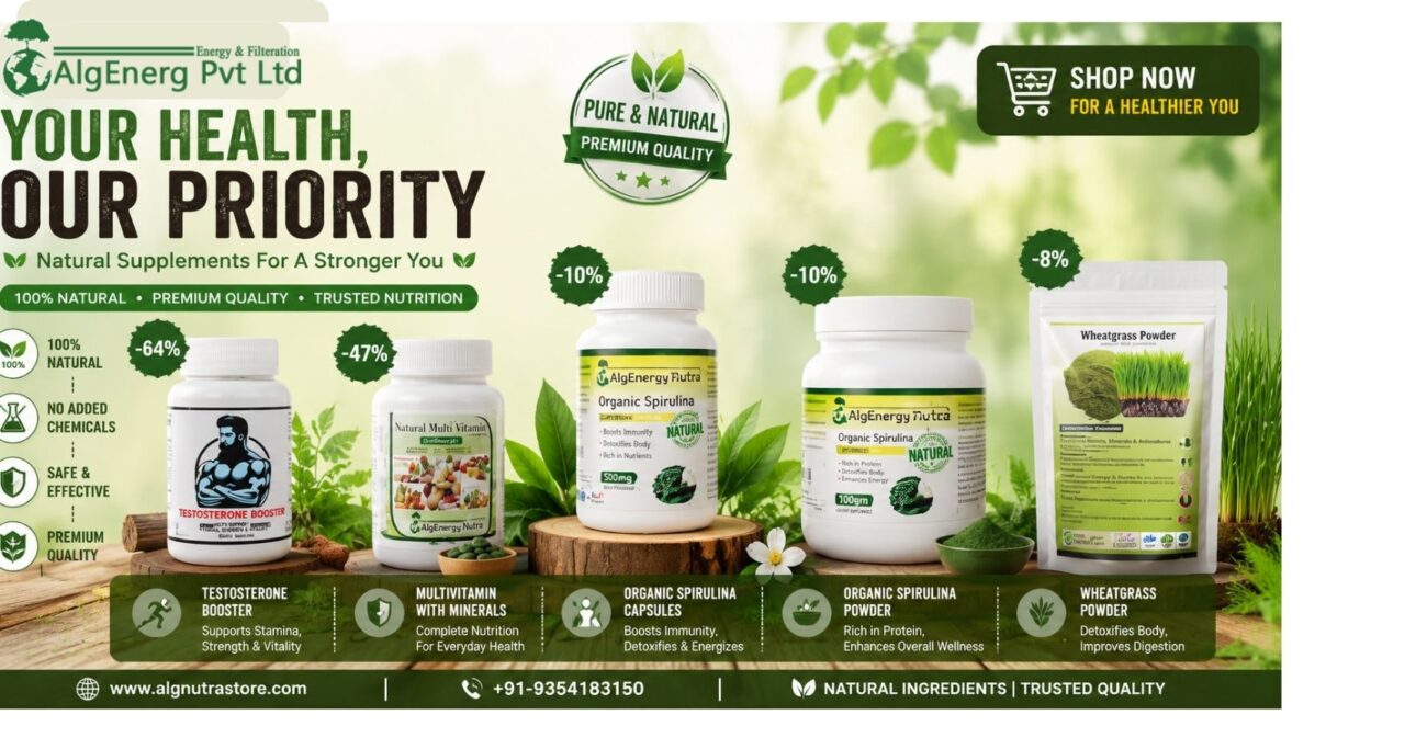 Best organic nutrition products shop with natural health supplements