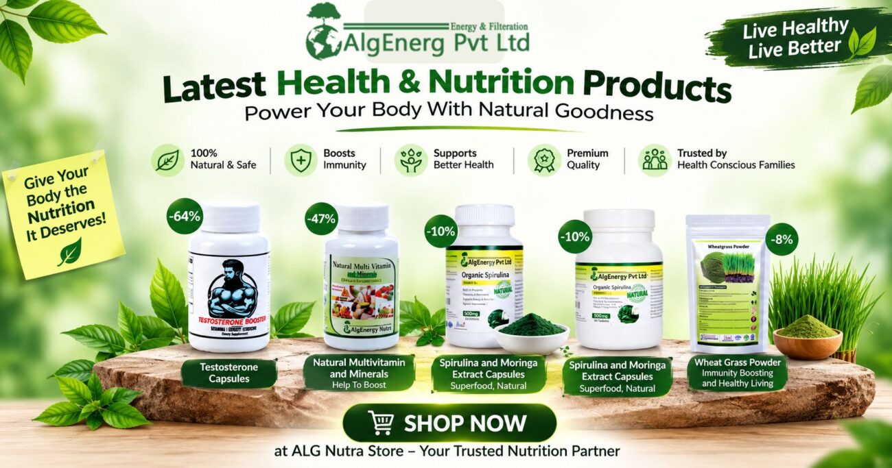 Buy health supplements online – premium health and nutrition supplements from ALG Nutra Store